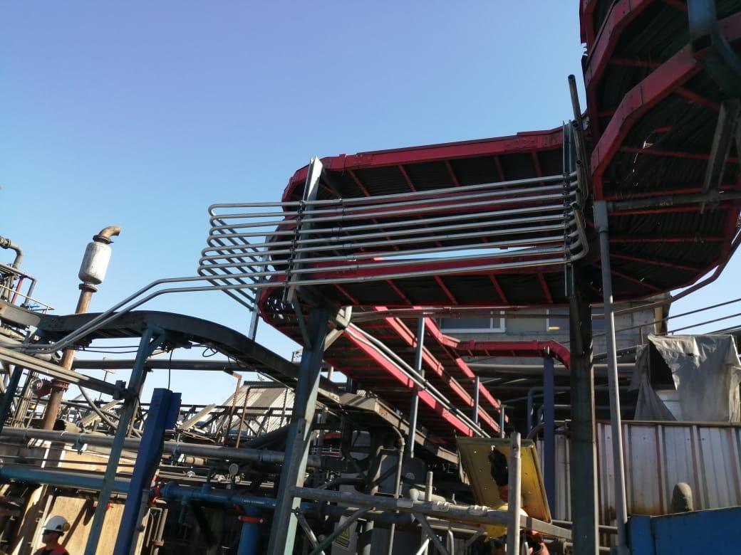 Tendido Cableado Molibdeno