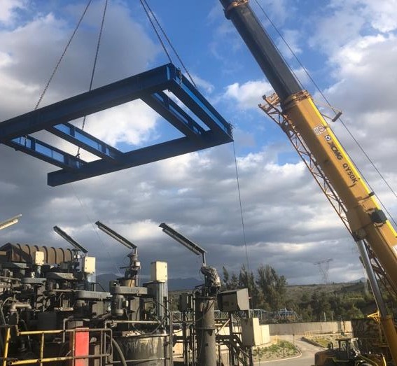 Montaje Estructural Grúa